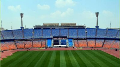 إستاد القاهرة جاهز لاستضافة 25 ألف متفرج في مباريات الأهلي والزمالك