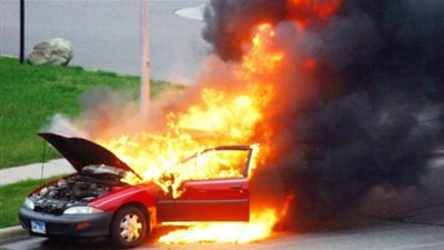 البترول : لا صلة لنا بحادث تفحم السيارات على الطريق الدائرى