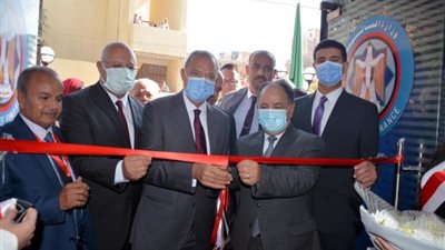 وزير المالية واللواء عبد الحميد الهجان يفتتحان مقر المديرية المالية بالقليوبية