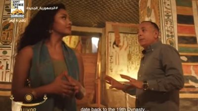 الأقصر السر.. حكاية الفيلم التسجيلى الذي شارك فيه نجوم الفن فى افتتاح طريق الكباش