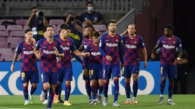 برشلونة يتقدم بهدف مبكر على نابولي