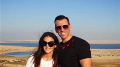 بالصور.. دنيا سمير غانم تحاول الخروج من أحزانها وتذهب فى رحلة سفارى مع زوجها