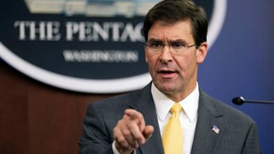 وزير الدفاع الأمريكي يتحدث عن كارثة مرفـأ بيروت