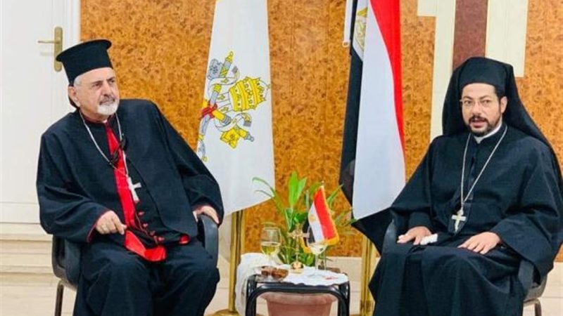 لقاء بطريرك السريان