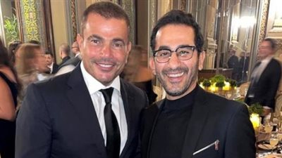 أحمد حلمى يعبر عن سعادته بلقاء الهضبة