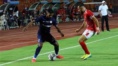 الأهلي يفوز على إنبي بثنائية هاني ومعلول في الدوري المصري