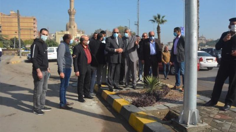 محافظ الجيزة يتفقد