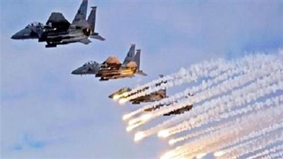 التحالف يشن ضربات على اهداف عسكرية مشروعة