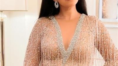 أيتن عامر تتألق بإطلالة أنيقة فى أحدث جلسة تصوير