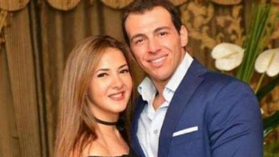 دنيا سمير غانم توجه رسالة  حب لزوجها: ربنا يخليك ليا