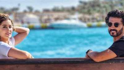 عائشة بن أحمد برفقة خالد النبوى فى أحدث ظهور وتعلق : لون البحر