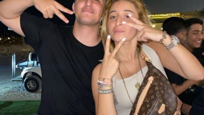 ياسين السقا برفقة نجلة عامر منيب عبر”انستجرام”