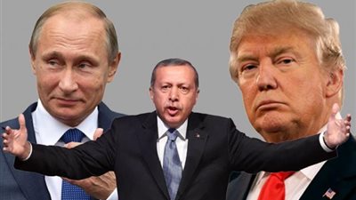 عاجل ولأول مرة.. ترامب وبوتين يتفقان علي طرد أردوغان من ليبيا