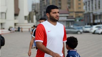 أمير عزمى يحفز لاعبي مصر قبل مباراة اسوان غدًا