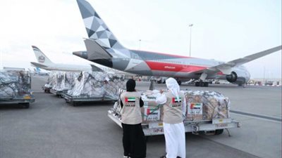 السبت: وصول طائرة مساعدات من الإمارات إلى مصر لمواجهة جائحة كورونا