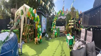 «علشان عيون حفيدتها».. جدة تحول حديقة منزلها لمنطقة «سفاري»