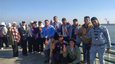 استمرار فاعليات المعسكر التدريبي لجوالي وجوالات جامعة عين شمس ببورسعيد