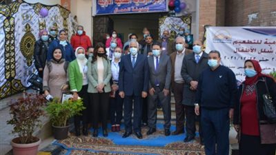 بالصور.. كيف تابع محافظ الجيزة انطلاق الحملة القومية للتطعيم ضد شلل الأطفال؟