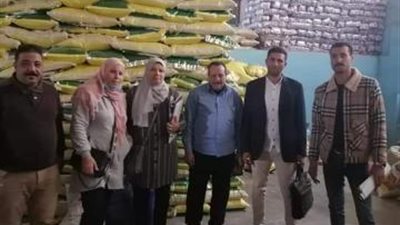 بالصور.. ضبط أطنان من الأرز الفاسد بالجيزة قبل طرحه بالأسواق