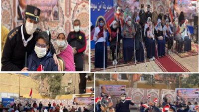 الداخلية تواصل مشاركتها الإحتفال باليوم العالمى للأشخاص ذوى الإعاقة