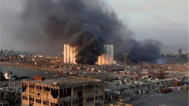 انفجار مرفأ بيروت