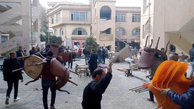 شاهد.. ضبط مخالفات وإشغالات بحدائق الأهرام وجنوب الجيزة