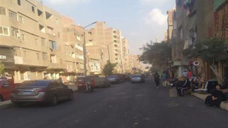 أعمال رصف شوارع بإمبابة