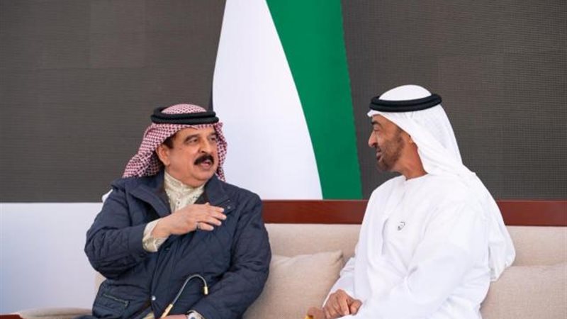 ملك البحرين وولي