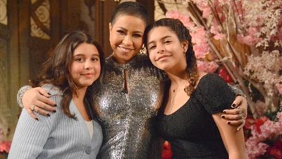 بالصور.. بنات شيرين عبد الوهاب يخطفن الأنظار فى أحدث ظهور