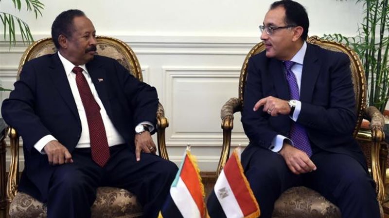 مدبولى وحمدوك