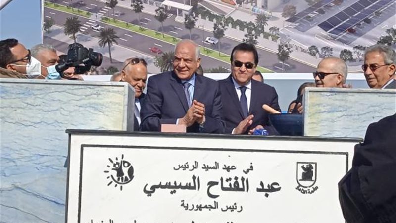 وضع حجر الأساس لأكبر