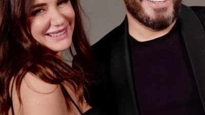 وصلة غزل بين غادة عادل وطليقها مجدى الهوارى