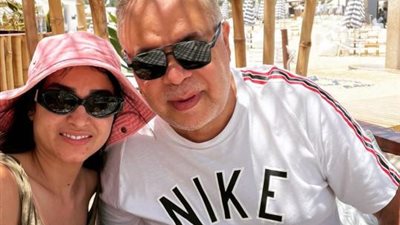 روجينا تهنئ زوجها أشرف زكي بعيد ميلاده على طريقتها الخاصة