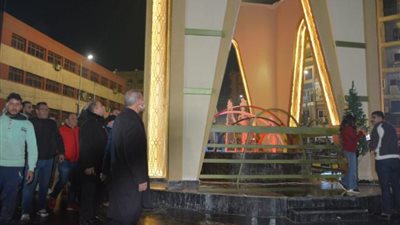 محافظ القليوبيه يتابع الاستعدادات النهائية لإفتتاح ميدان محطة قطار بنها