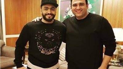 ”كل سنة وأنت ناجح”.. بهذه الكلمات أحتفل أكرم حسني بعيد ميلاد تامر حسني