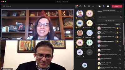 صيدلة حلوان تنظم ويبنار دولي عن علاقة المناعة بالإصابة بفيروس كورونا