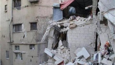 إصابة 3 مواطنين فى انهيار جزئى لعقار بمدينة إسنا فى الأقصر