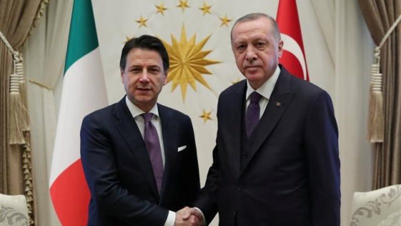 أردوغان وجوزيبي كونتي