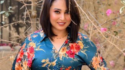 رحاب الجمل تتألق بإطلالة سوداء فى أحدث ظهور