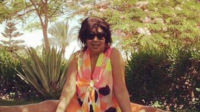 فيفى عبده تمارس التمارين الصباحية في الساحل الشمالي