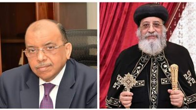 وزير التنمية المحلية يُهنئ البابا تواضروس الثاني بعيد الميلاد المجيد