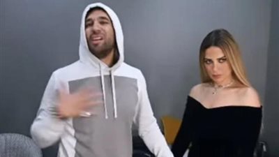 ريم مصطفى  من كواليس مسرحية ”فى نص الليل” مع حسن الرداد