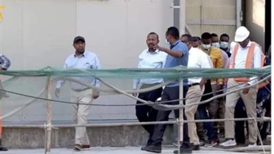 عاجل.. تفاصيل اجتماع آبي أحمد مع وزراء حكومته في موقع سد النهضة