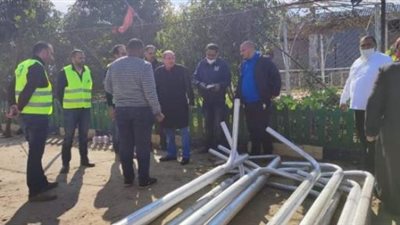 في زيارة استمرت 6 ساعات.. رئيس «كهرباء القناة» يتفقد قطاع الورش