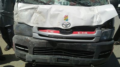 مصرع وإصابة 13 شخصا فى حادث تصادم بطريق أسيوط الغربى