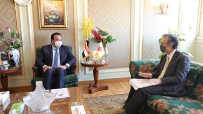وزير التعليم العالي يستقبل السفير الياباني الجديد لبحث سبل تعزيز التعاون العلمي