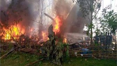 تفاصيل تحطم طائرة عسكرية أمريكية بولاية بنسلفانيا