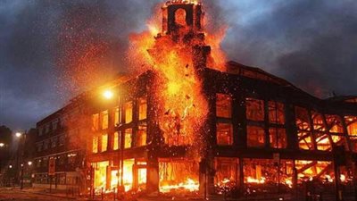 التفاصيل الكاملة لتفحم 5 أشخاص فى حريق منزل عزبة خير الله