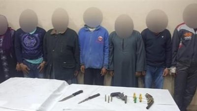 ضبط 7 أشخاص بالقاهرة لقيامهم بقتل آخر بسبب خصومة ثأرية