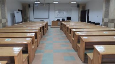 بالصور .. شاهد استعدادات آثار عين شمس لامتحانات الفصل الدراسي الأول